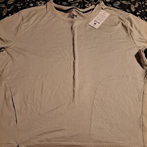 Lug Scoop Top In Pebble